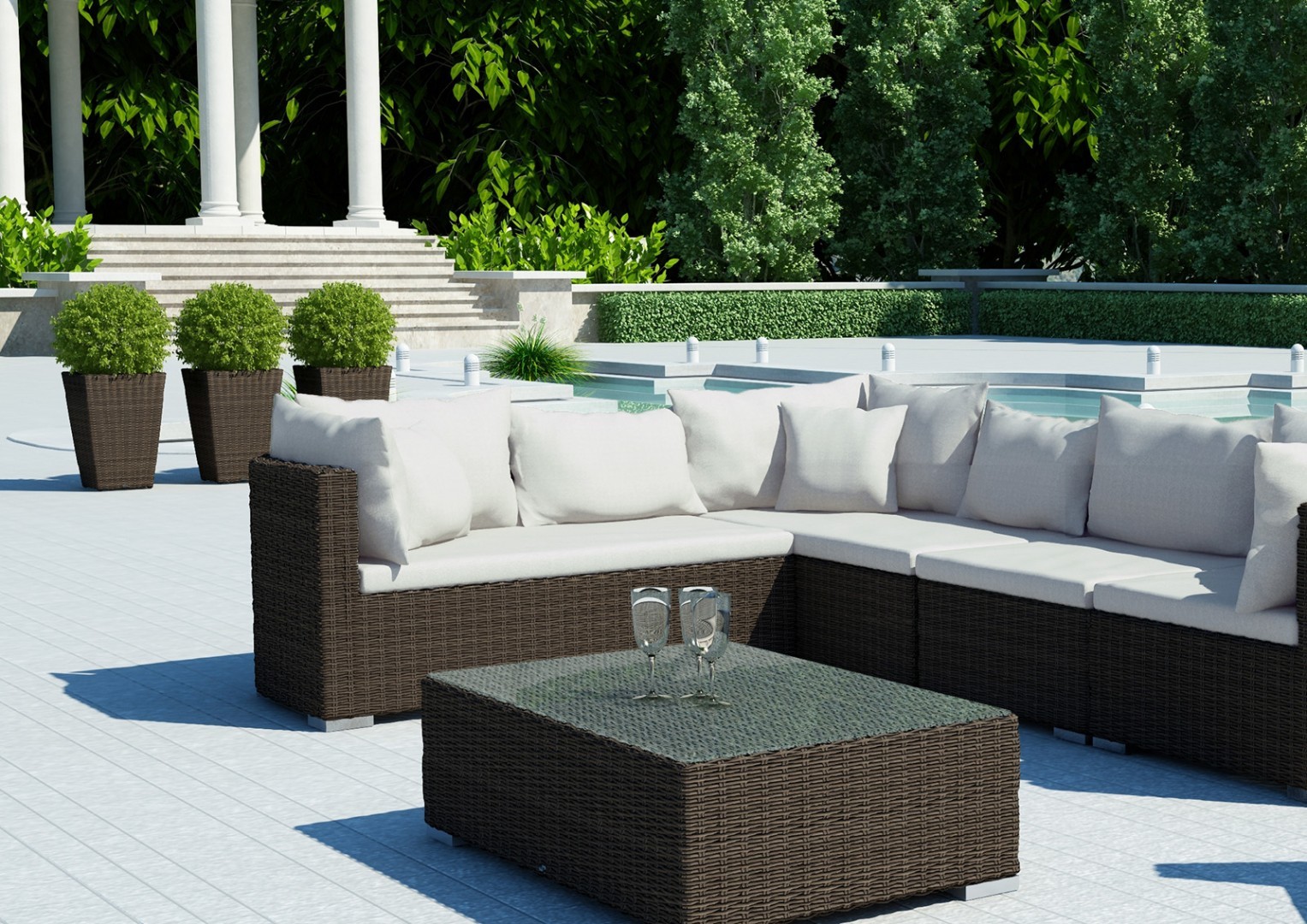 Znajdź meble idealne do swojego ogrodu – meble ogrodowe technorattanowe