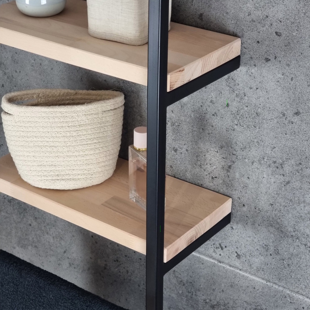 Półka wisząca do łazienki ROSA loft