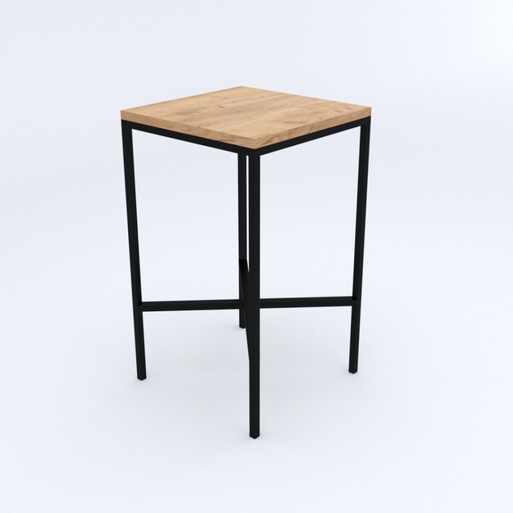 Wysoki stolik do kuchni VITERBO 60x60x100