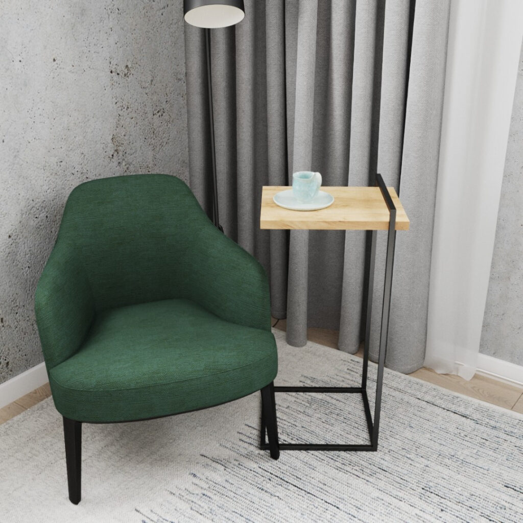 Stolik pomocniczy na laptopa LIVORNO loft